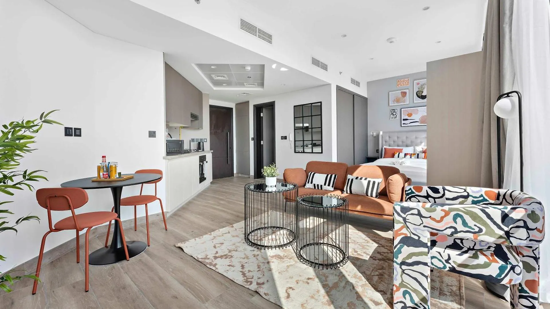 Silkhaus Spacious Studio In Jvc With Modern Furniture Dubai